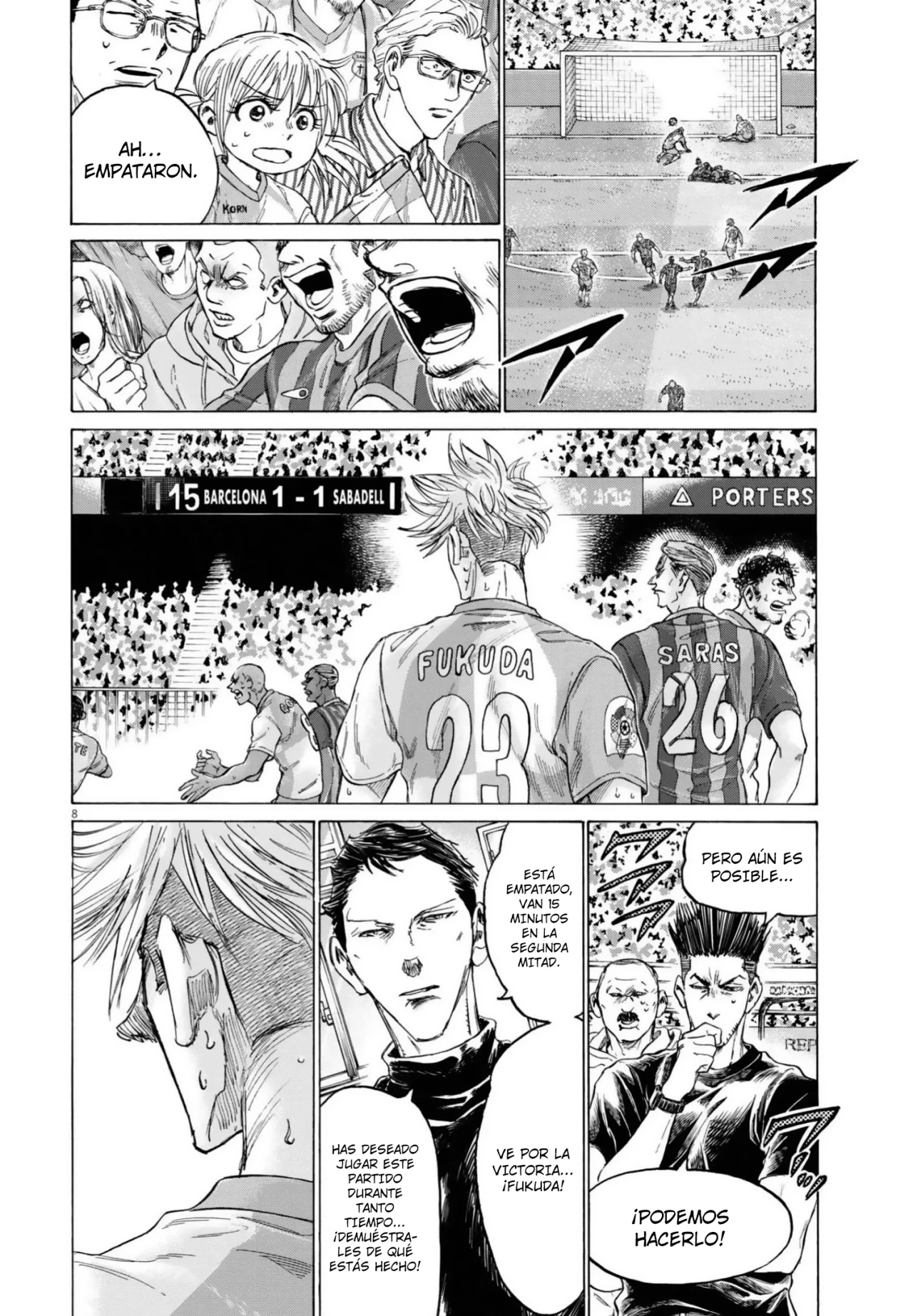 Página 8 del Manga