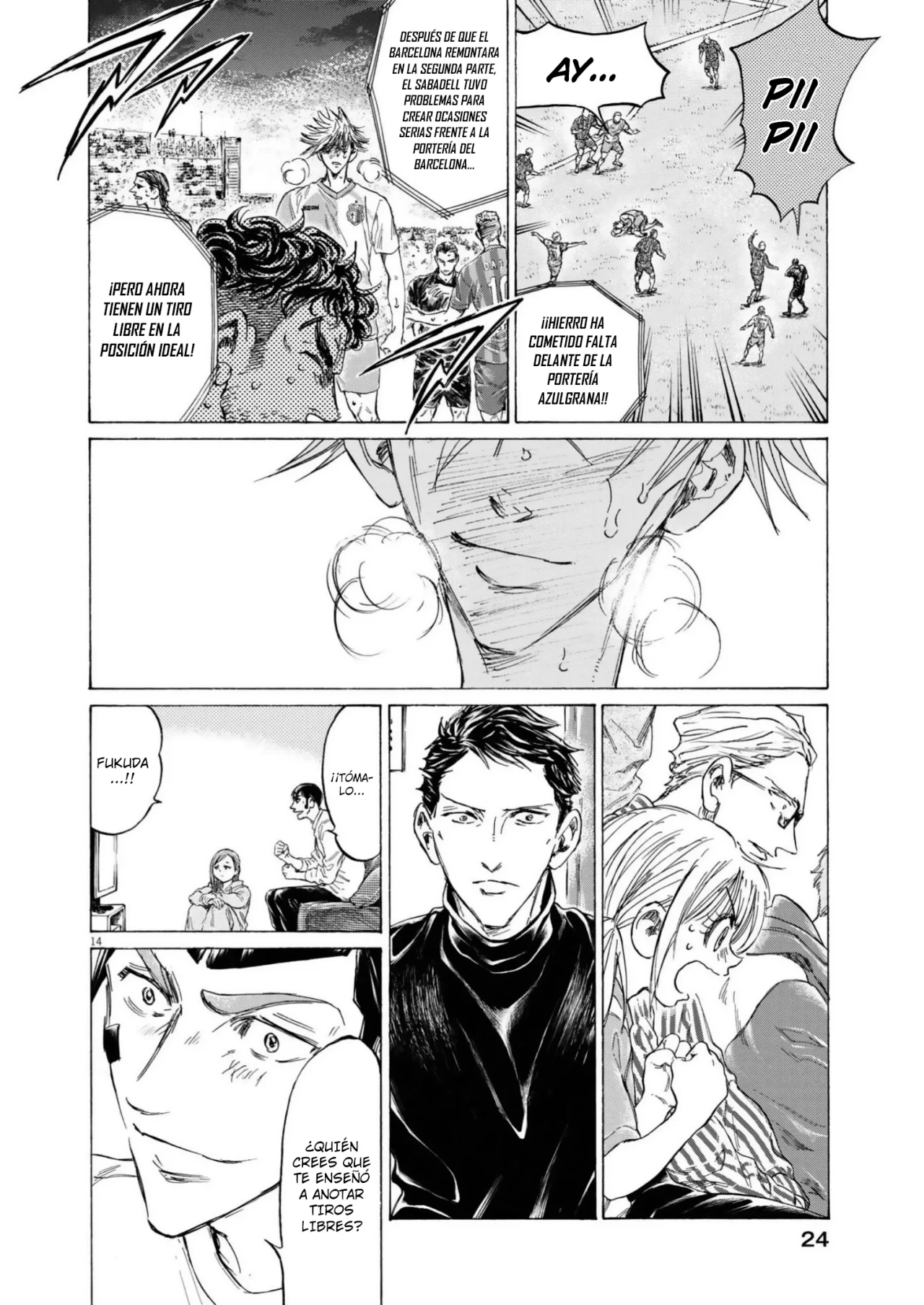 Página 14 del Manga