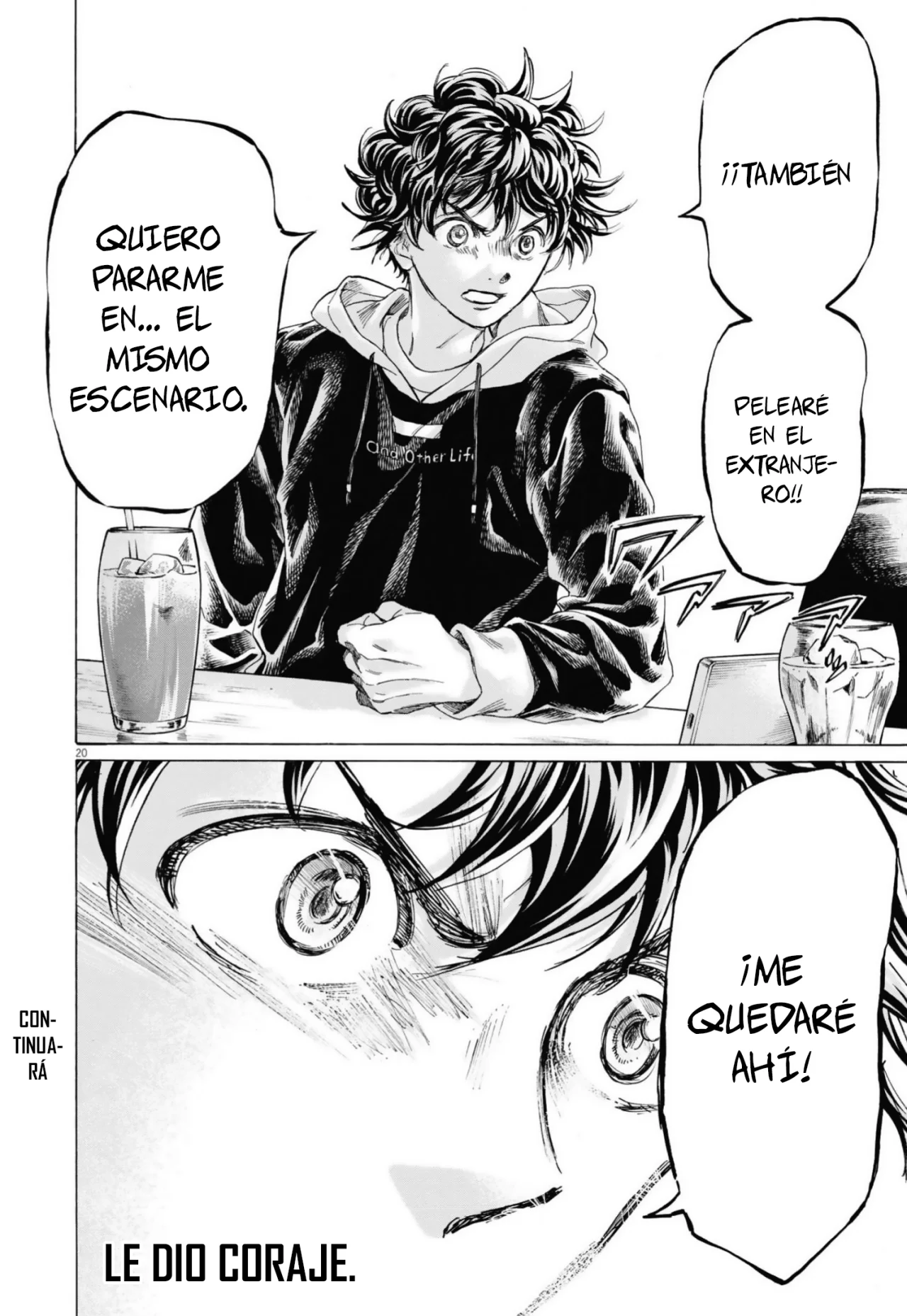 Página 20 del Manga