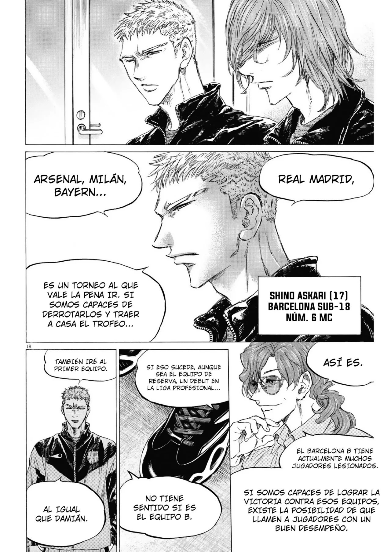 Página 18 del Manga