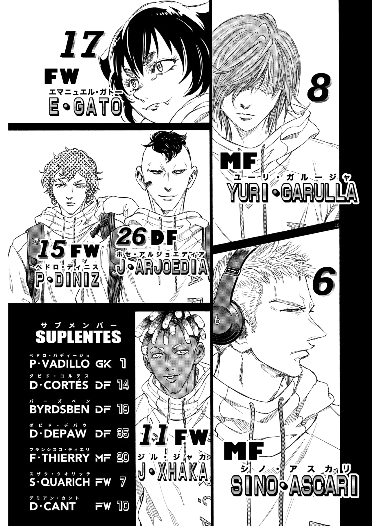 Página 15 del Manga
