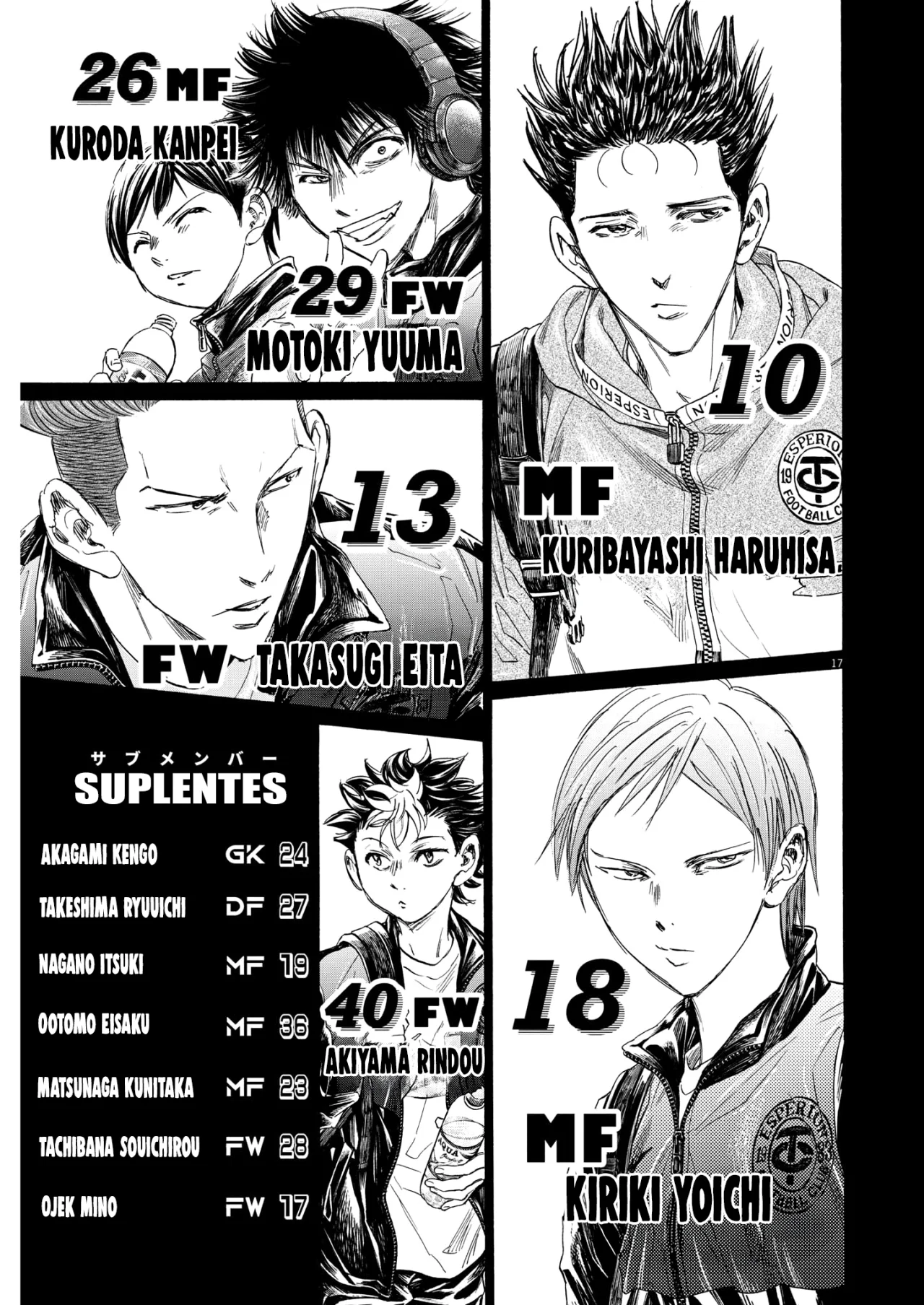 Página 17 del Manga