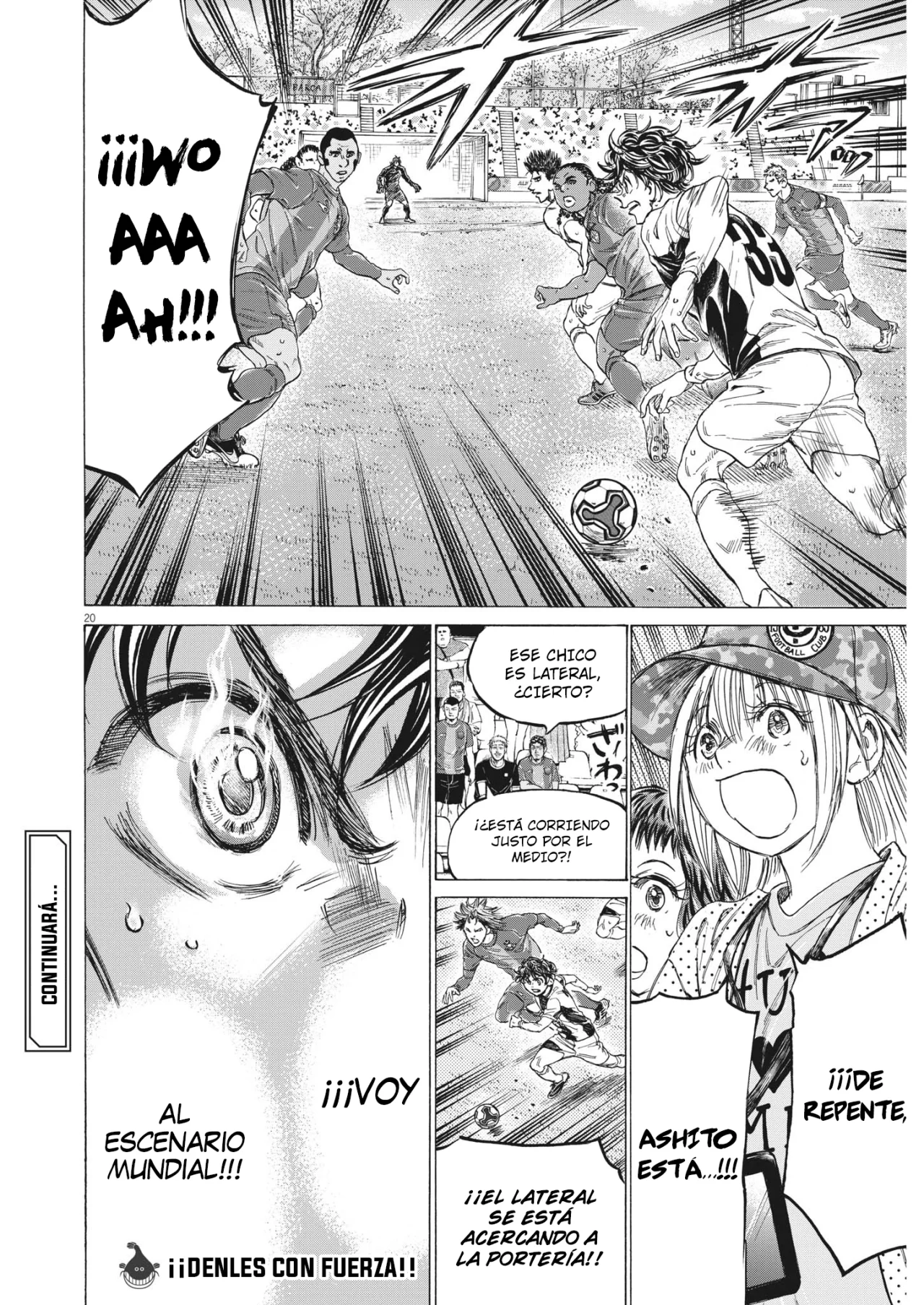 Página 20 del Manga