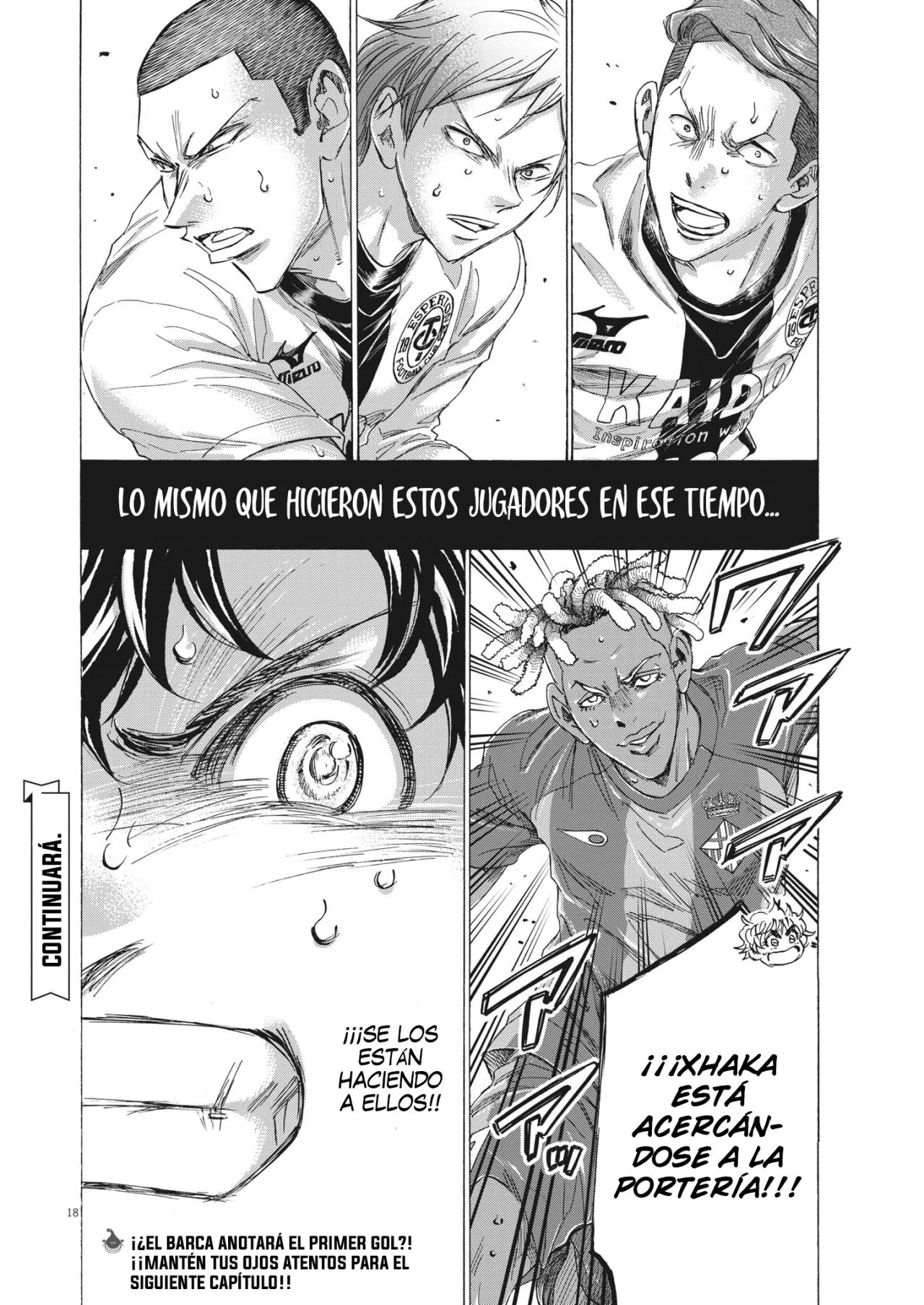 Página 18 del Manga