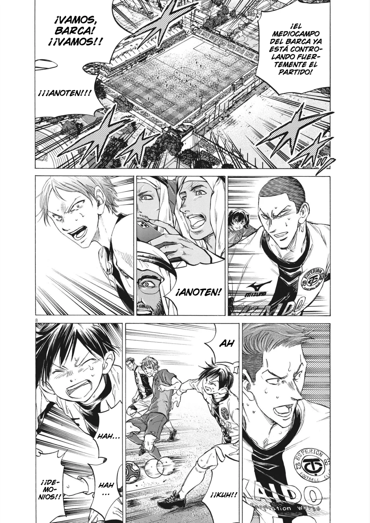 Página 8 del Manga