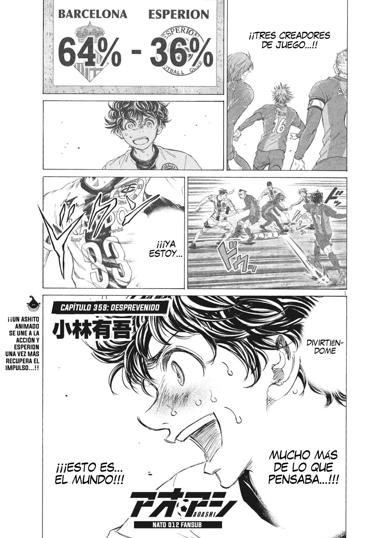 Página 2 del Manga