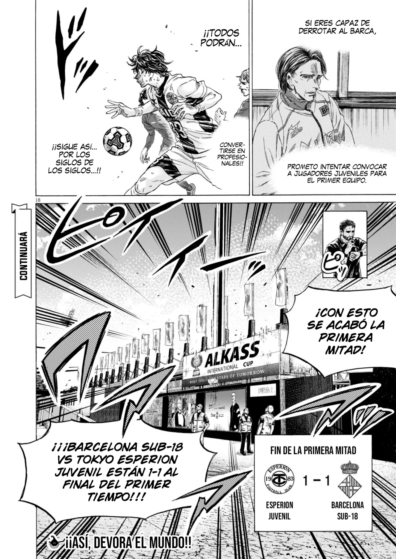Página 18 del Manga