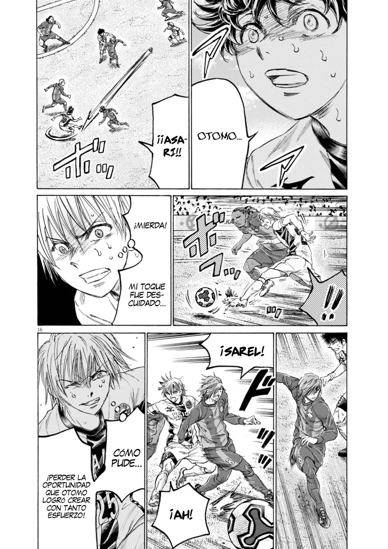 Página 16 del Manga