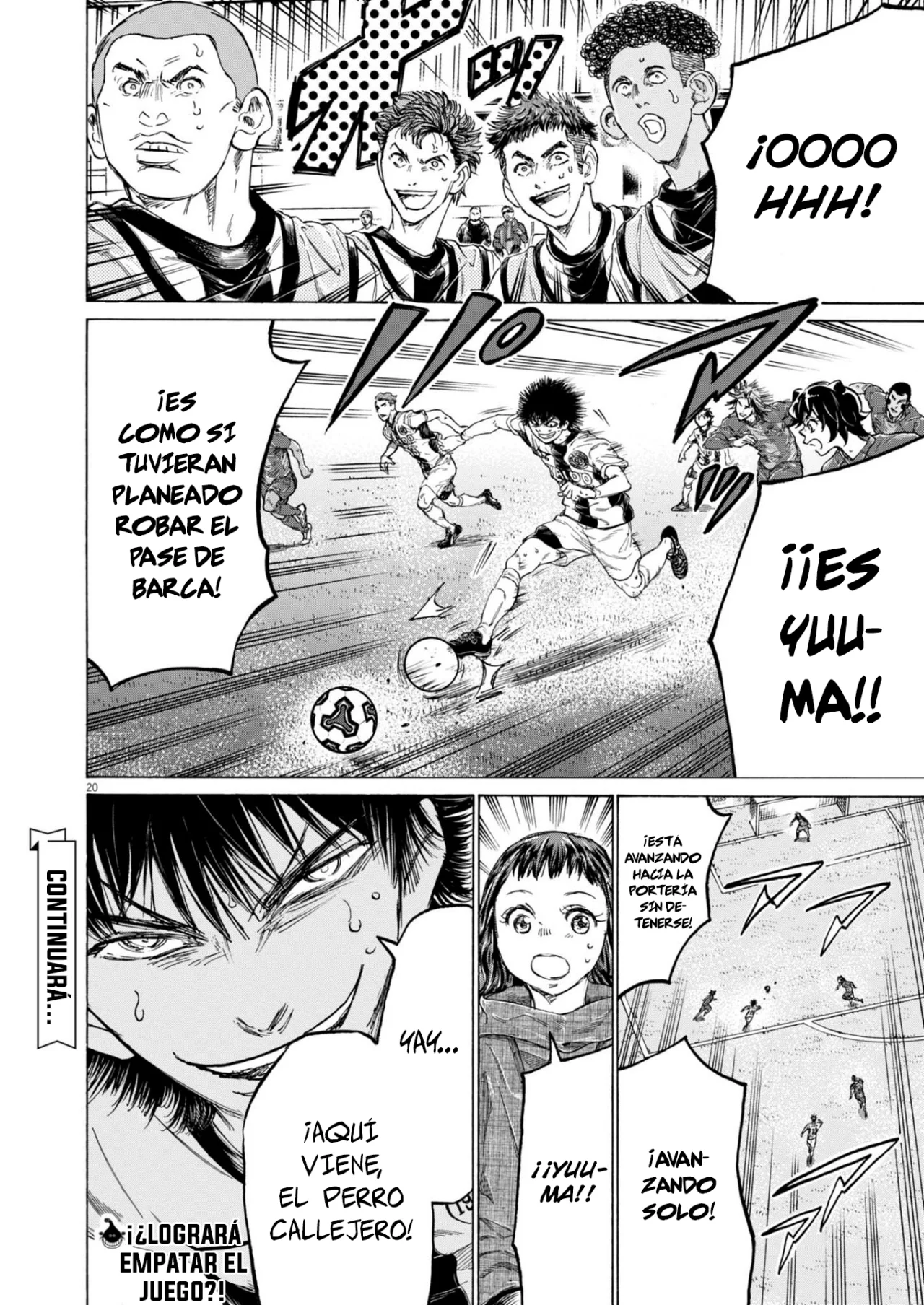 Página 20 del Manga