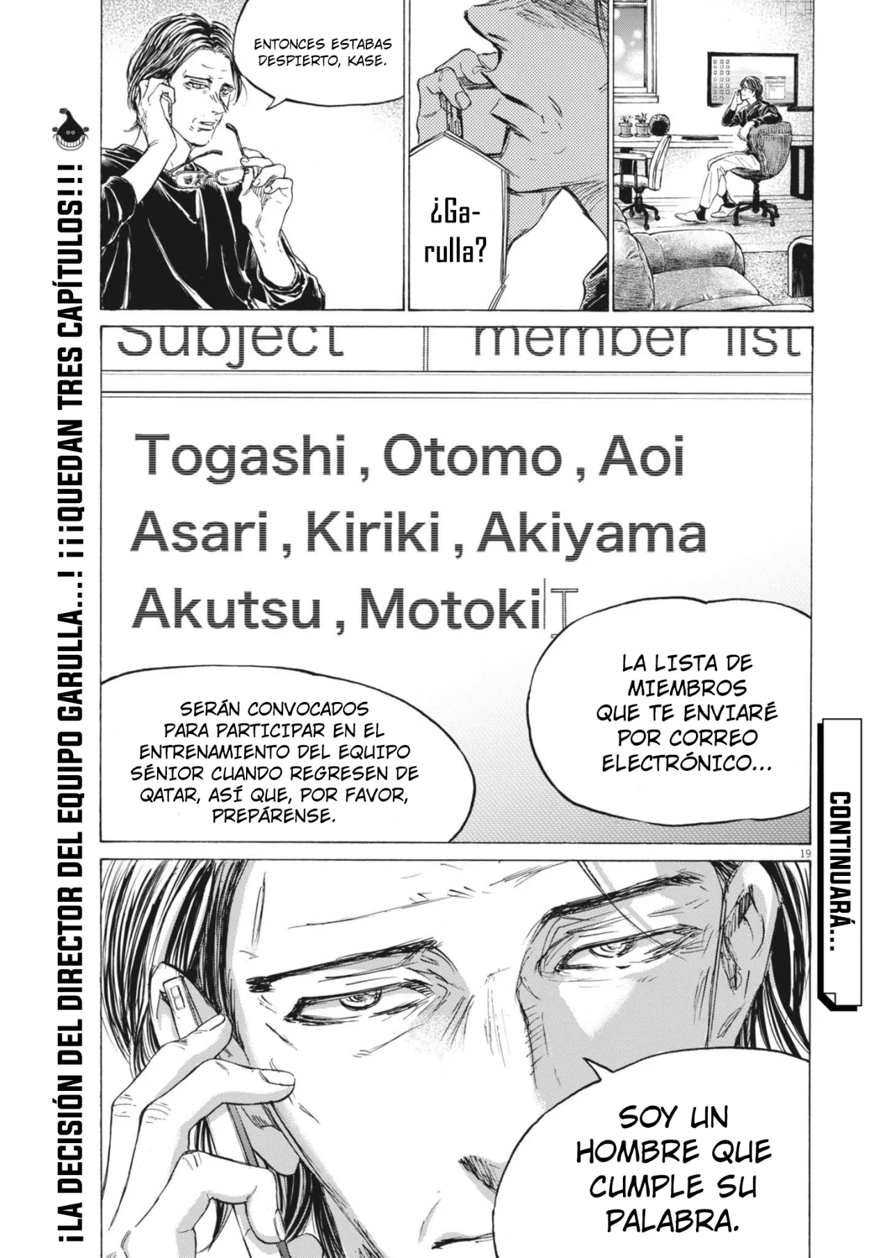 Página 19 del Manga
