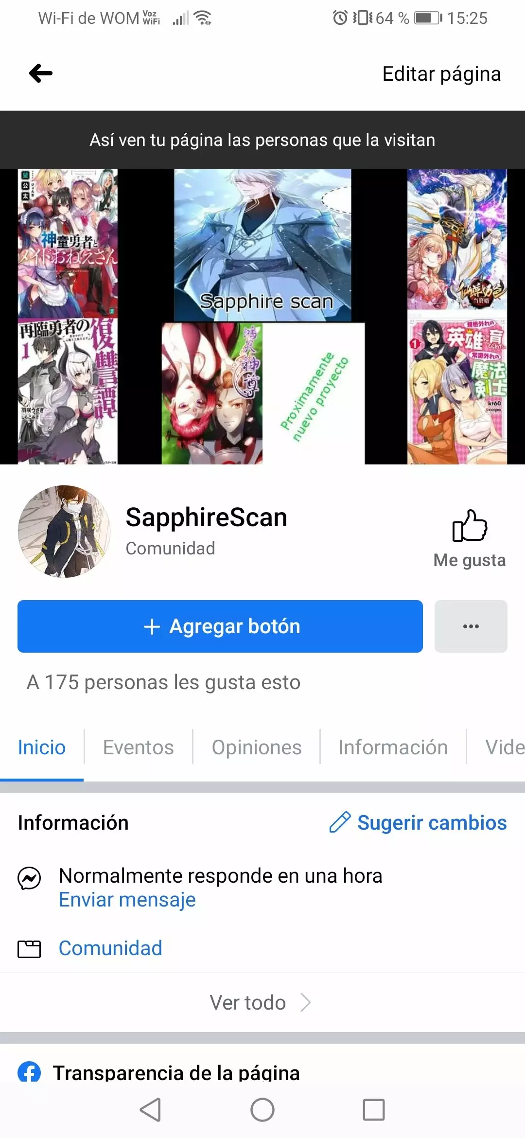 Página 33 del Manga