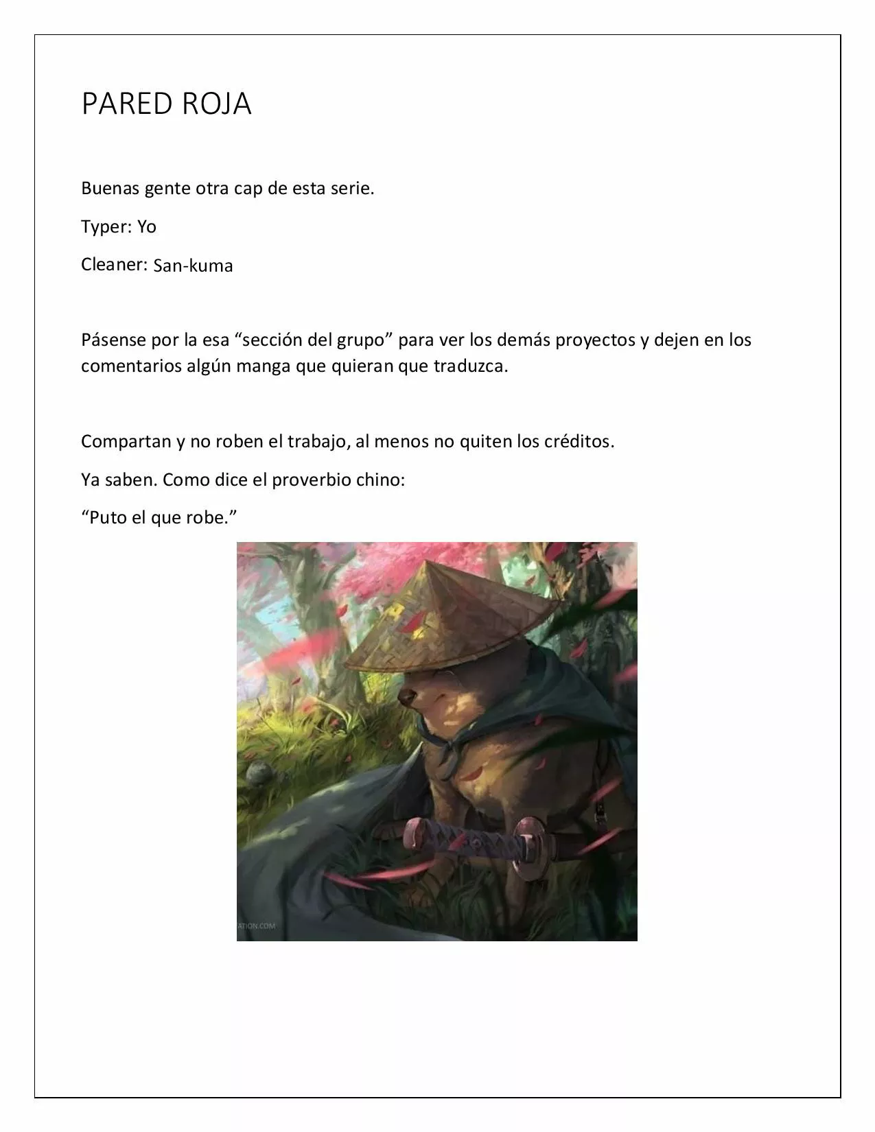 Página 9 del Manga