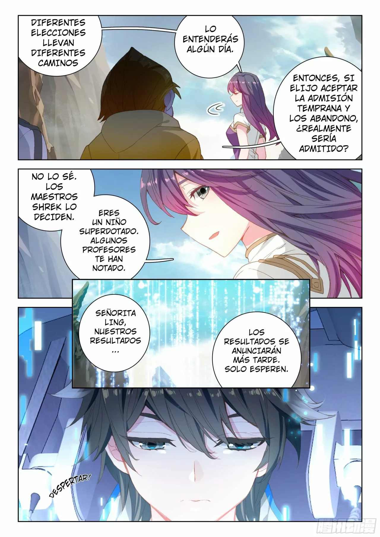 Página 16 del Manga