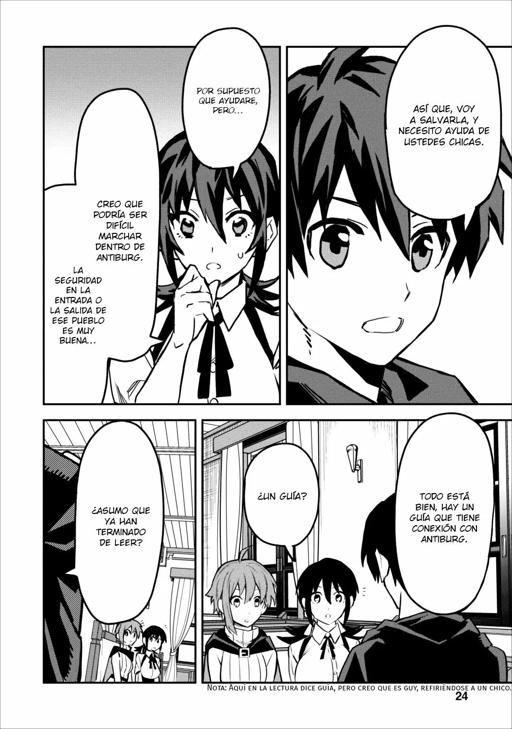 Página 23 del Manga