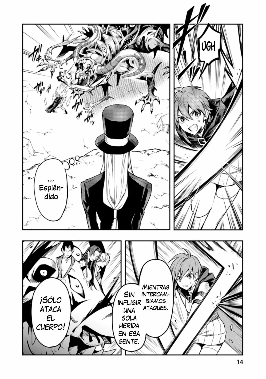 Página 14 del Manga