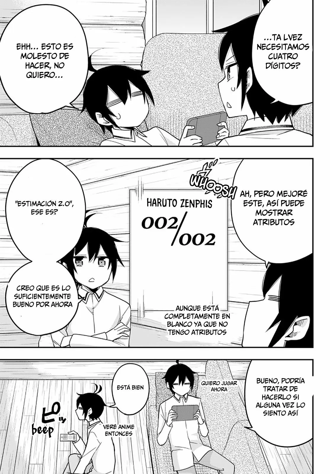 Página 20 del Manga