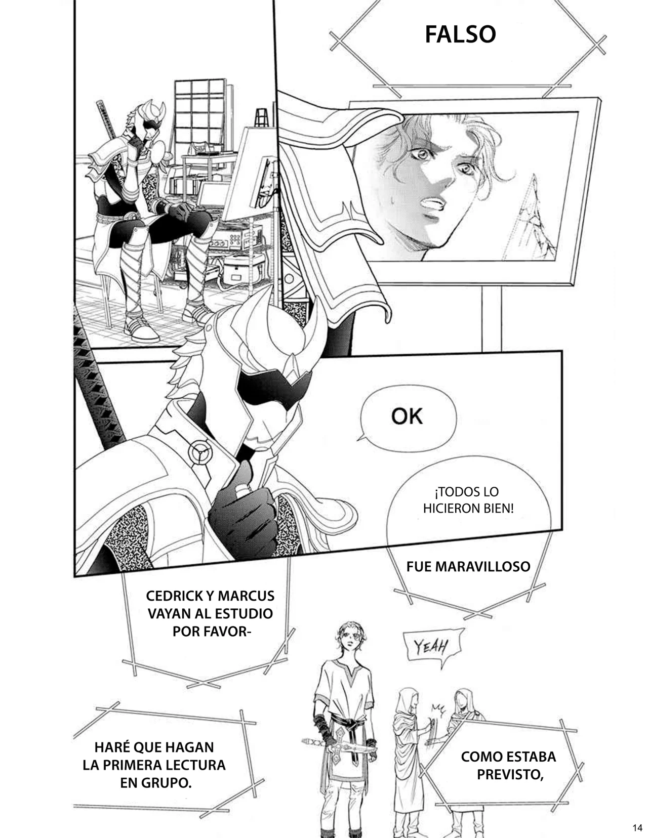 Página 14 del Manga