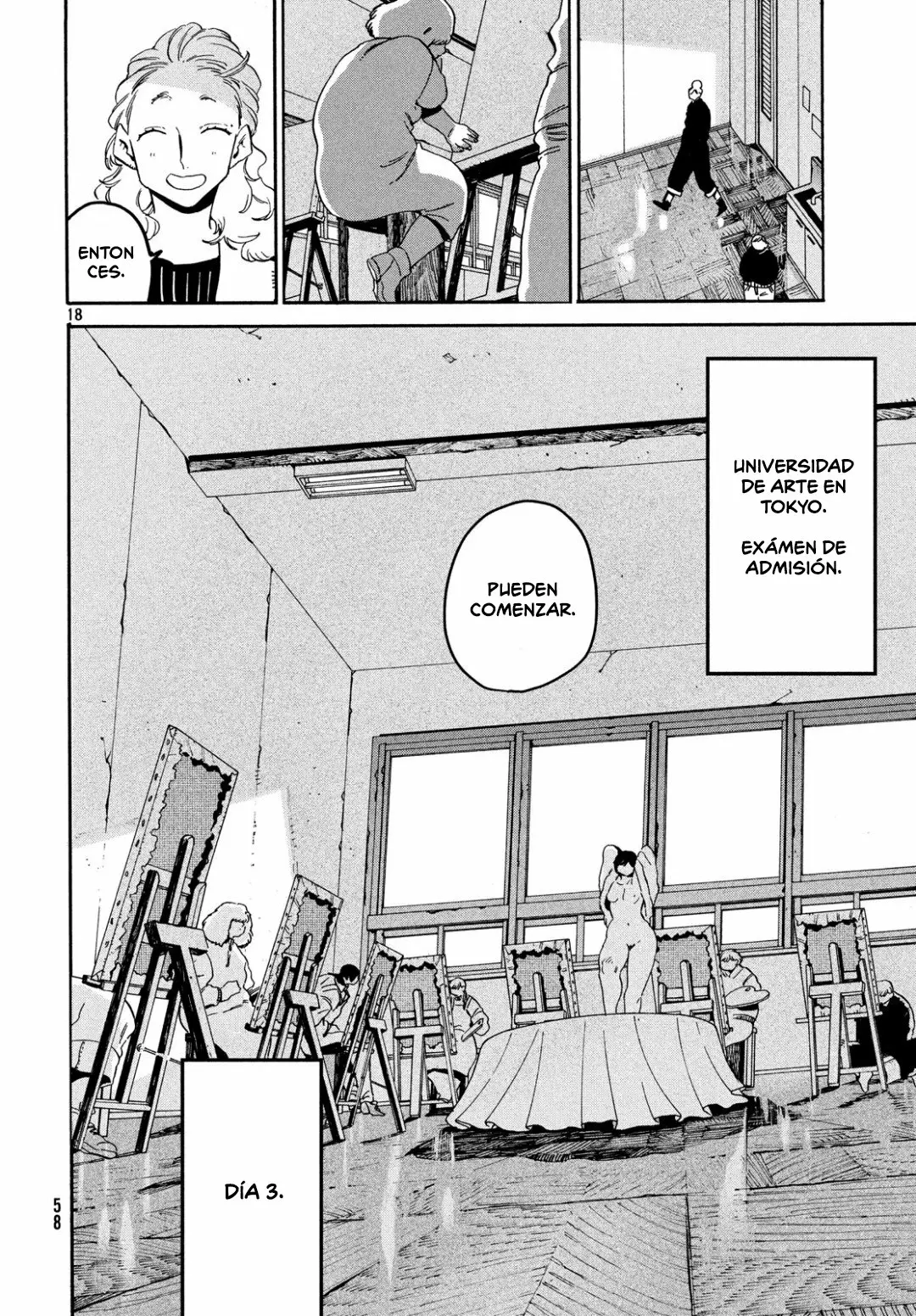 Página 18 del Manga