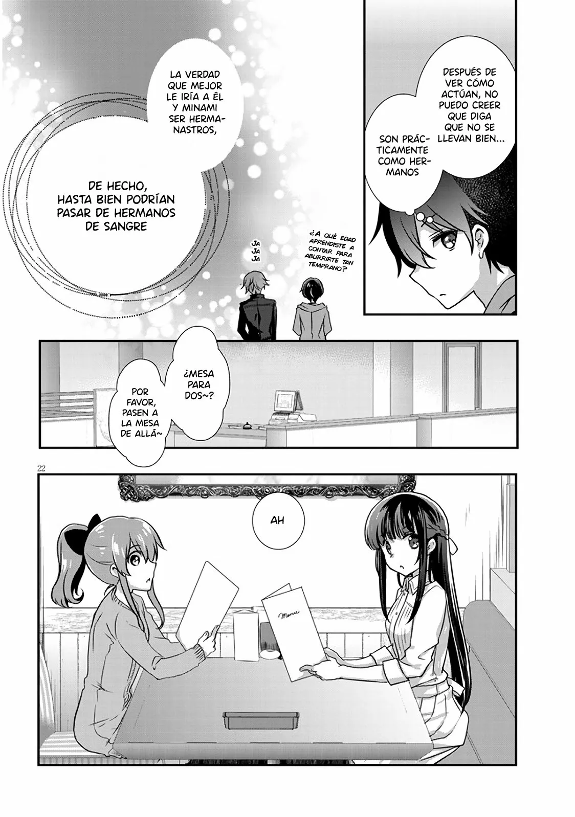 Página 22 del Manga