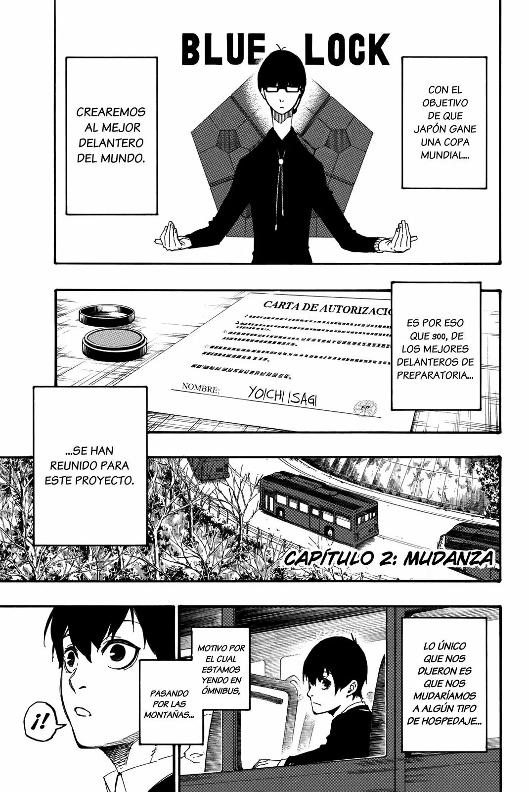 Página 2 del Manga