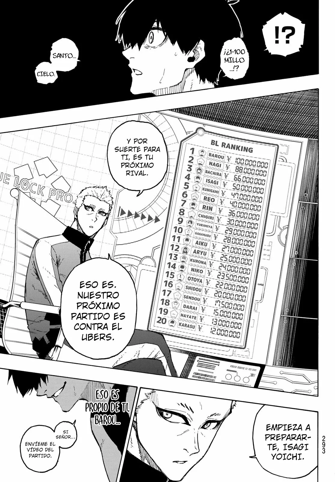 Página 20 del Manga