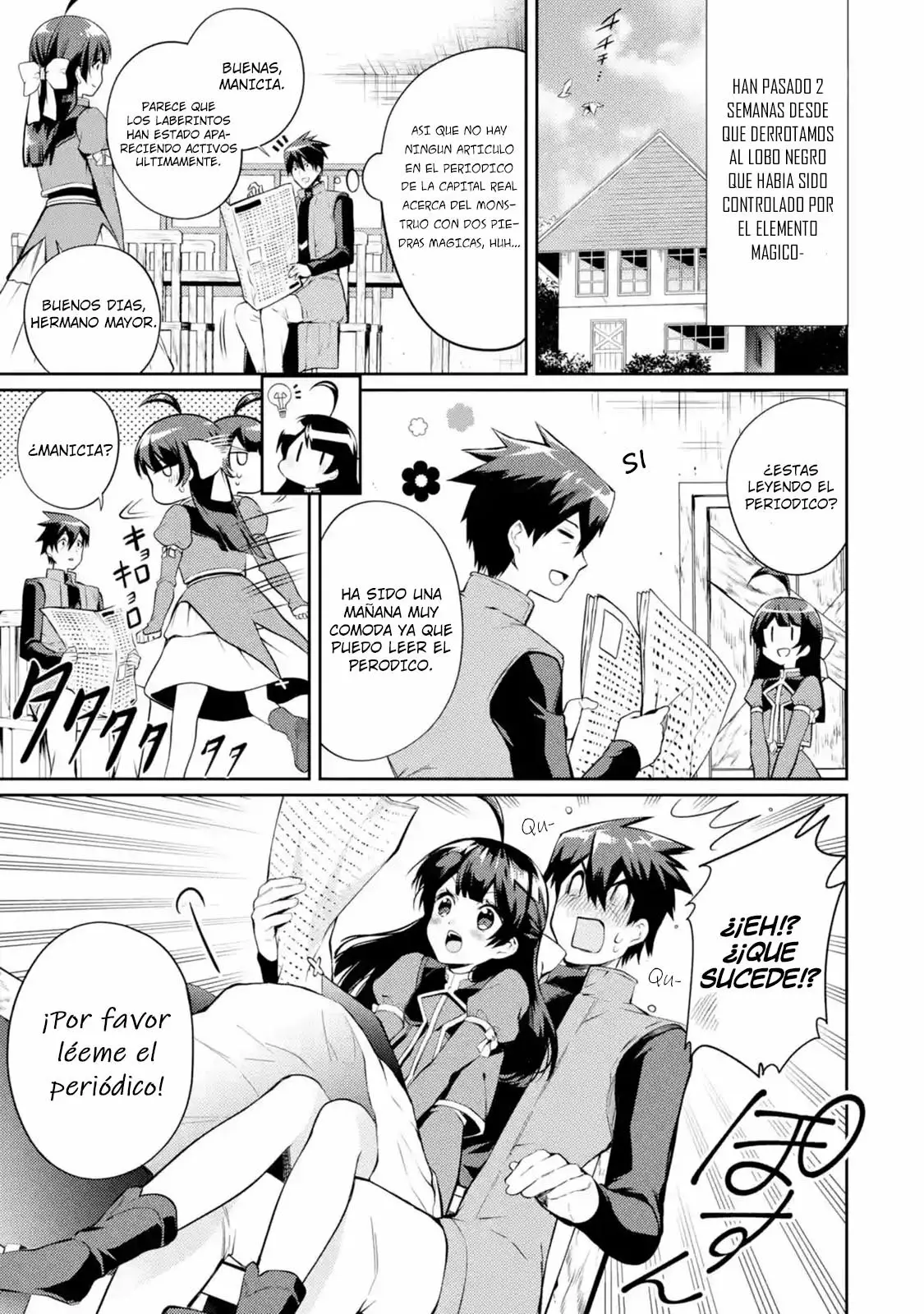 Página 1 del Manga