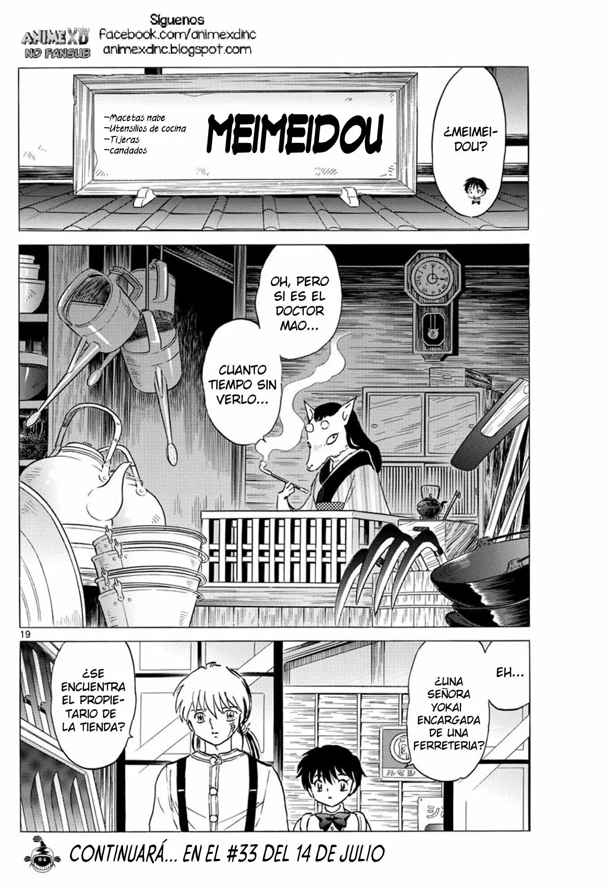 Página 20 del Manga