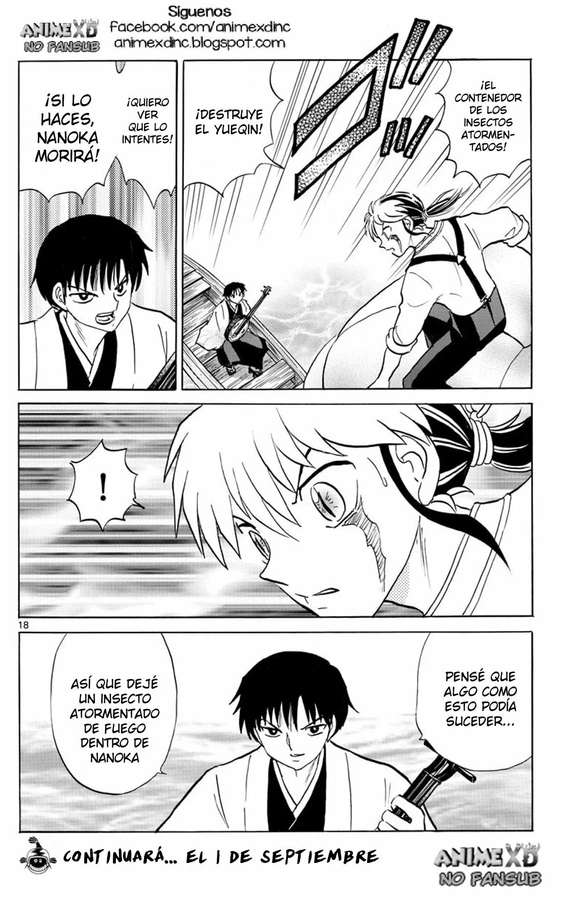 Página 18 del Manga