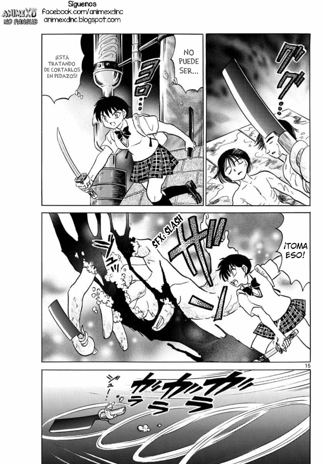 Página 15 del Manga