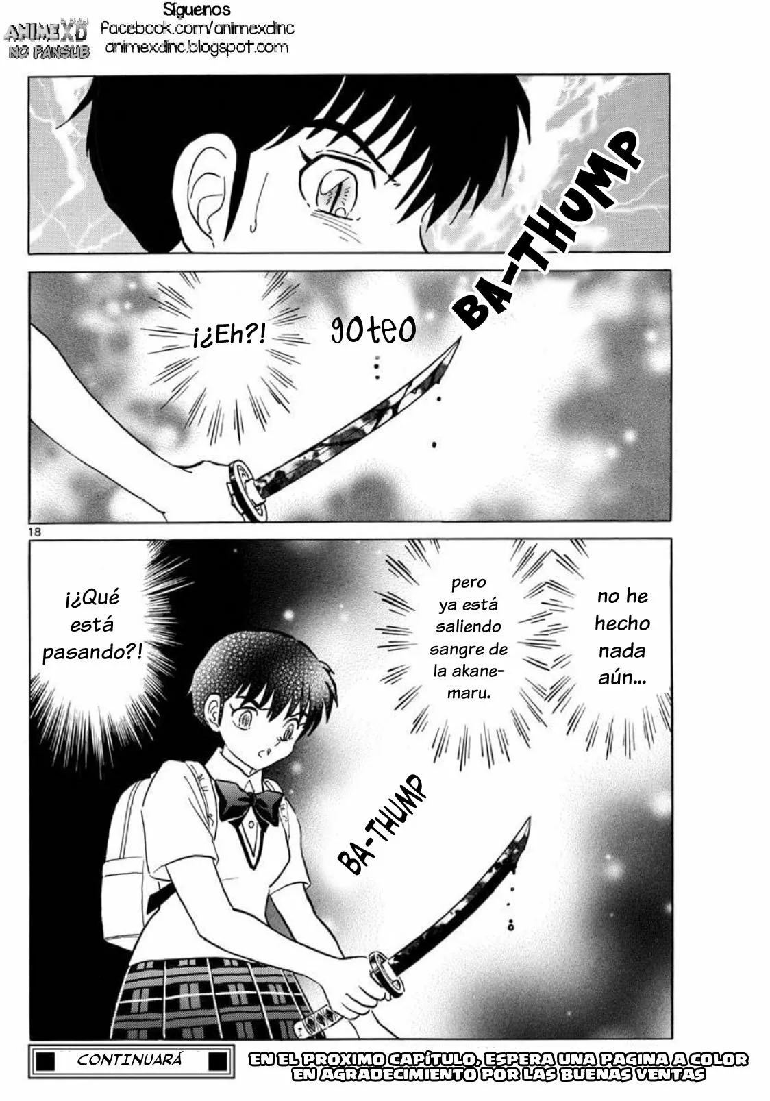 Página 18 del Manga