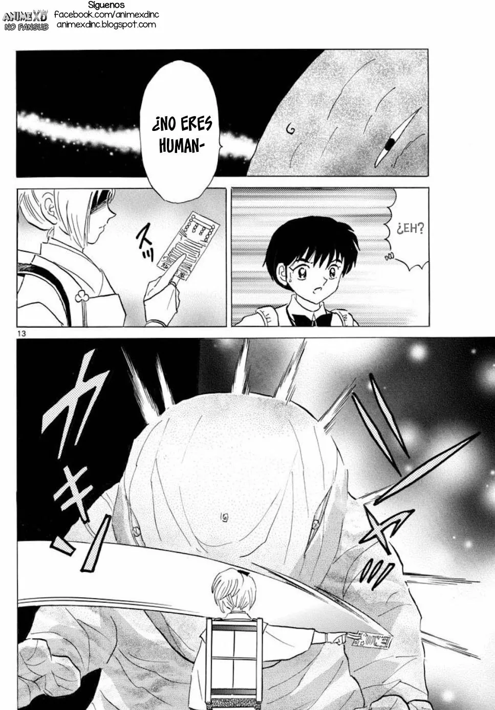 Página 13 del Manga