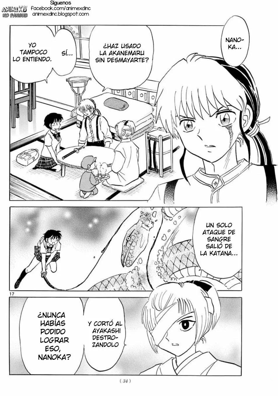 Página 17 del Manga