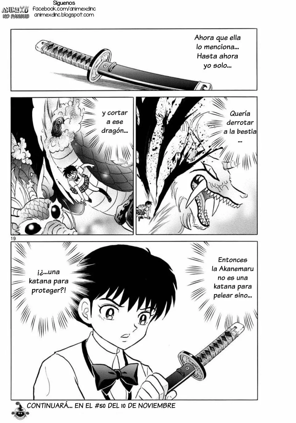 Página 19 del Manga