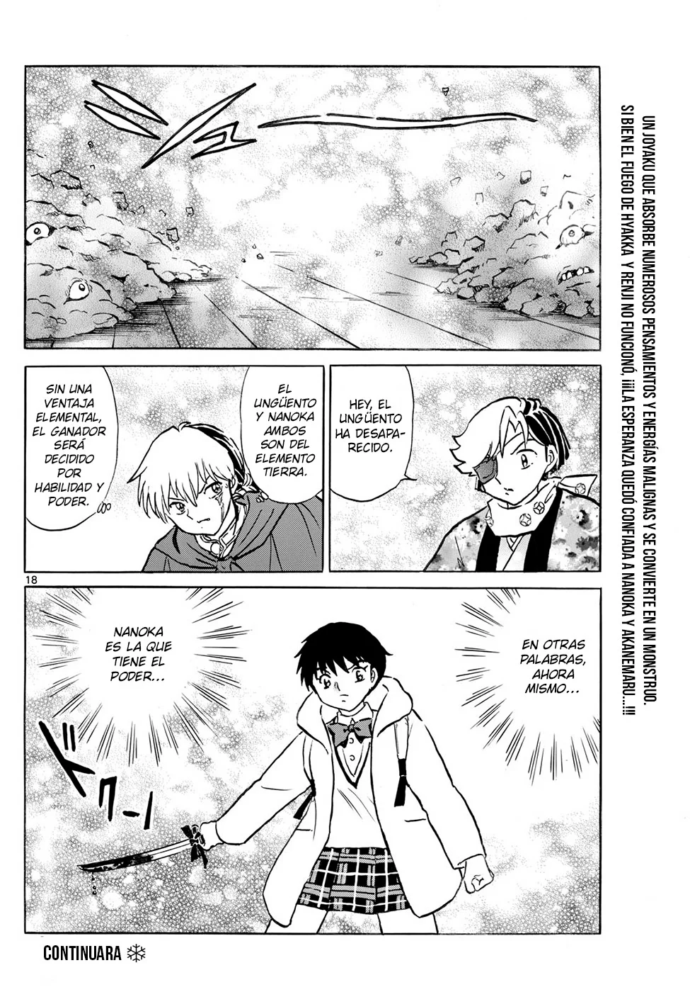 Página 18 del Manga
