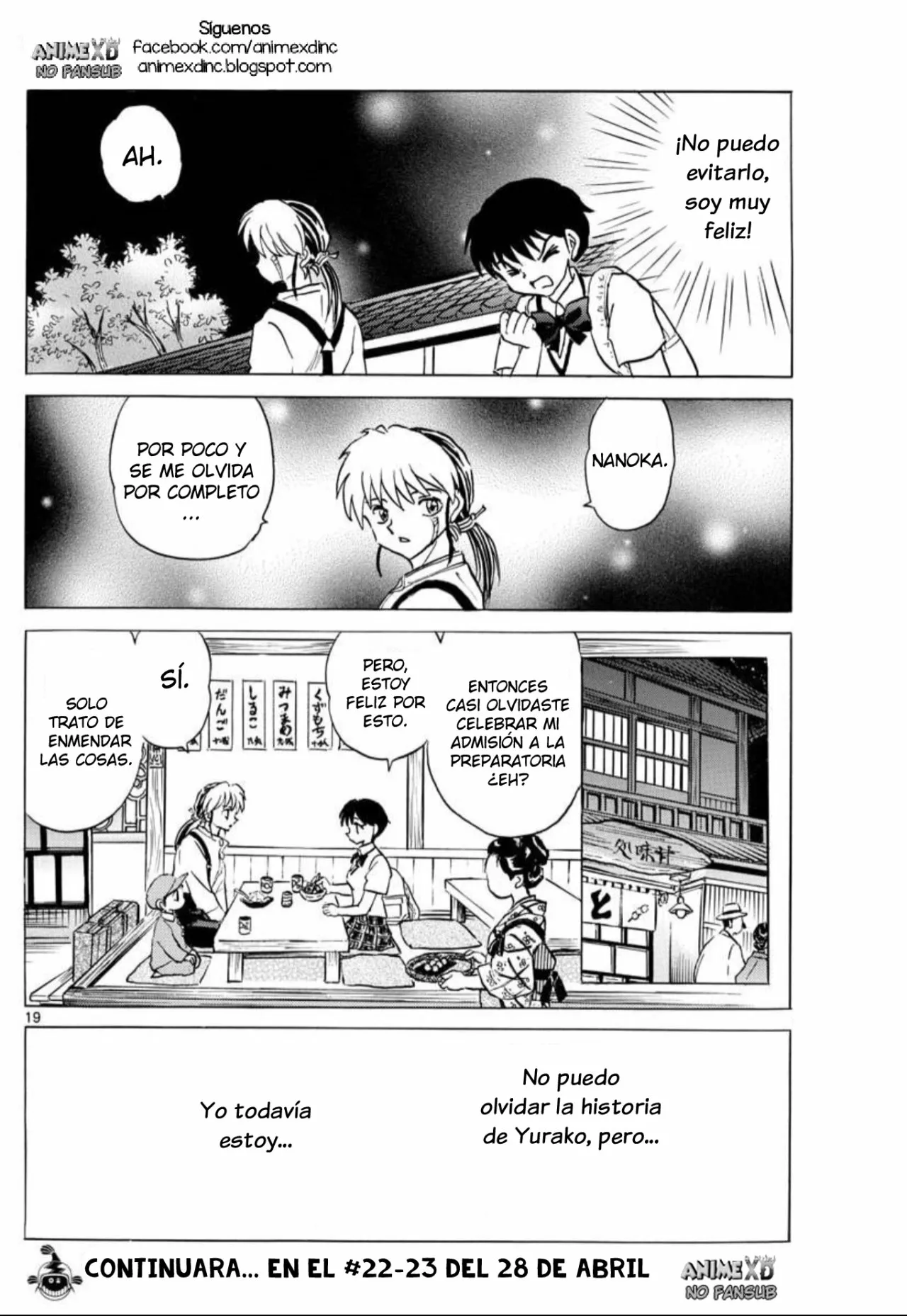 Página 20 del Manga