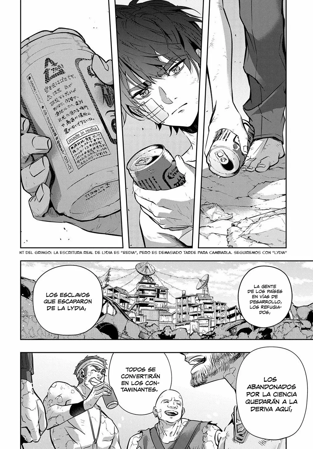 Página 17 del Manga