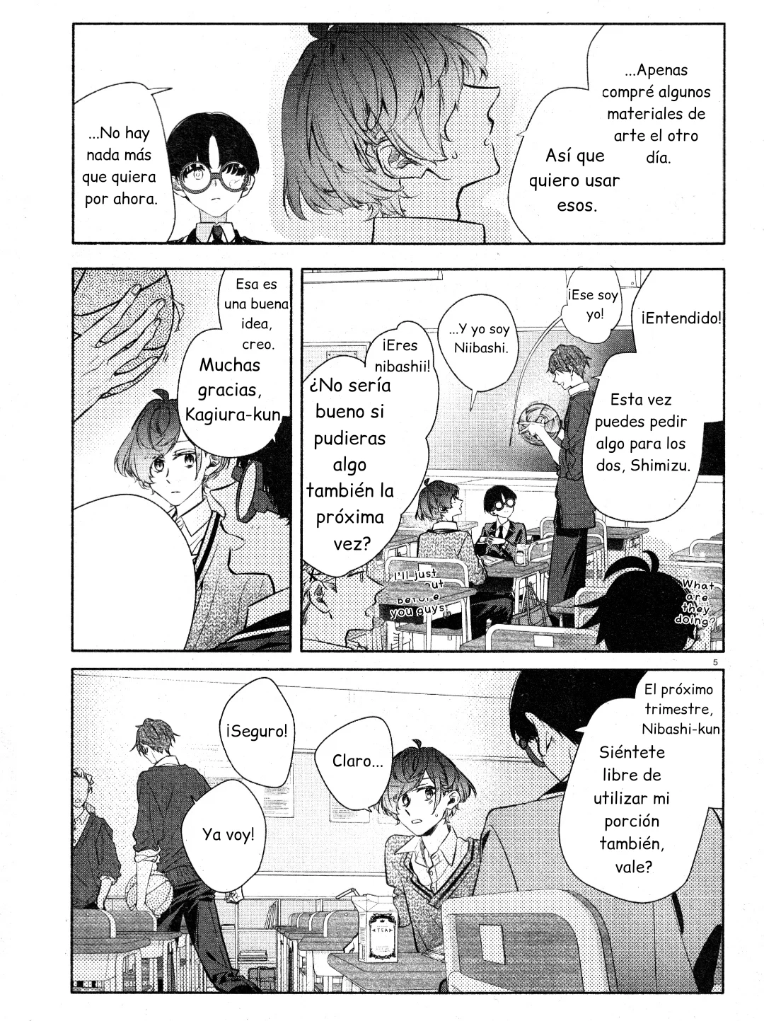 Página 5 del Manga