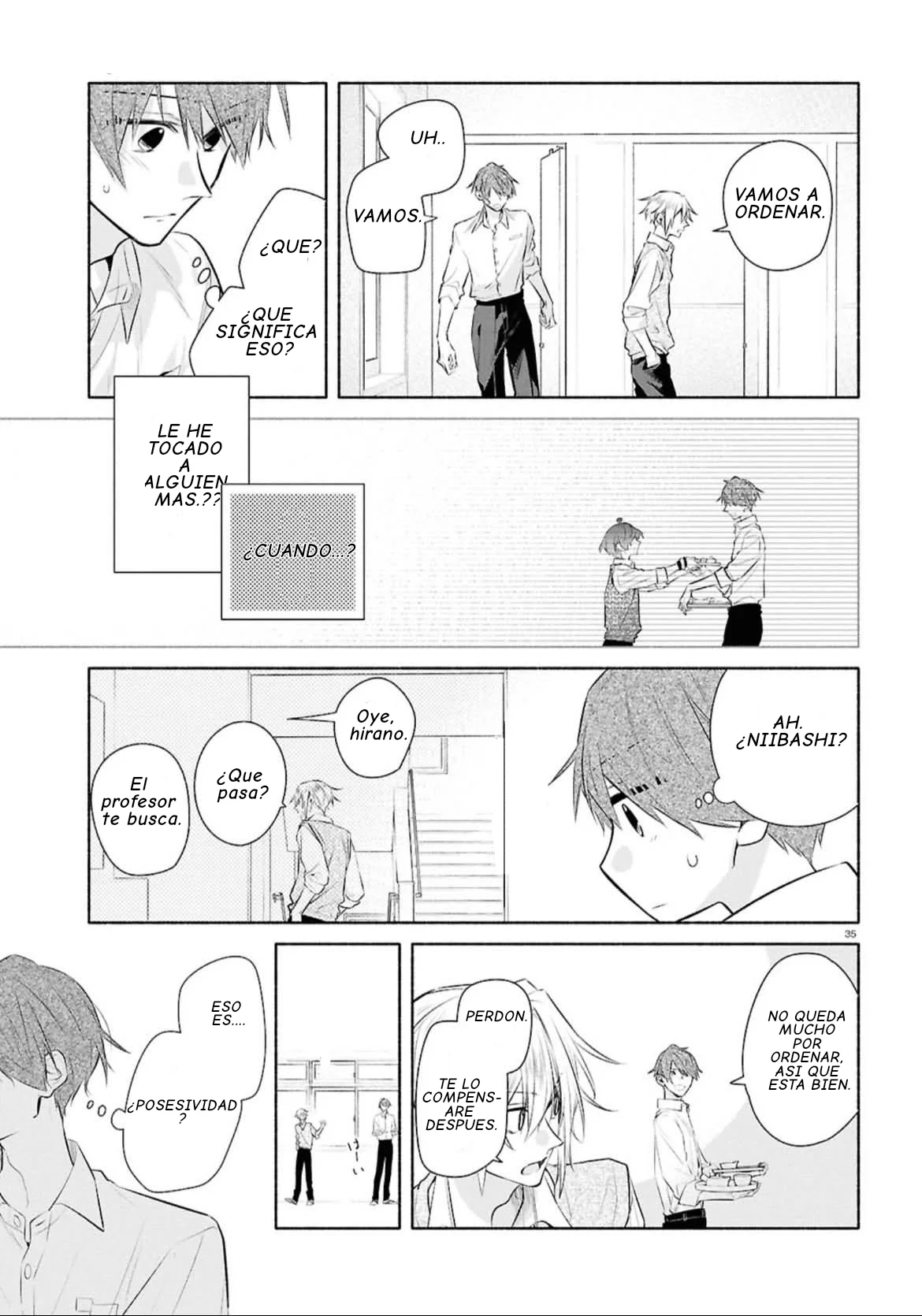 Página 35 del Manga