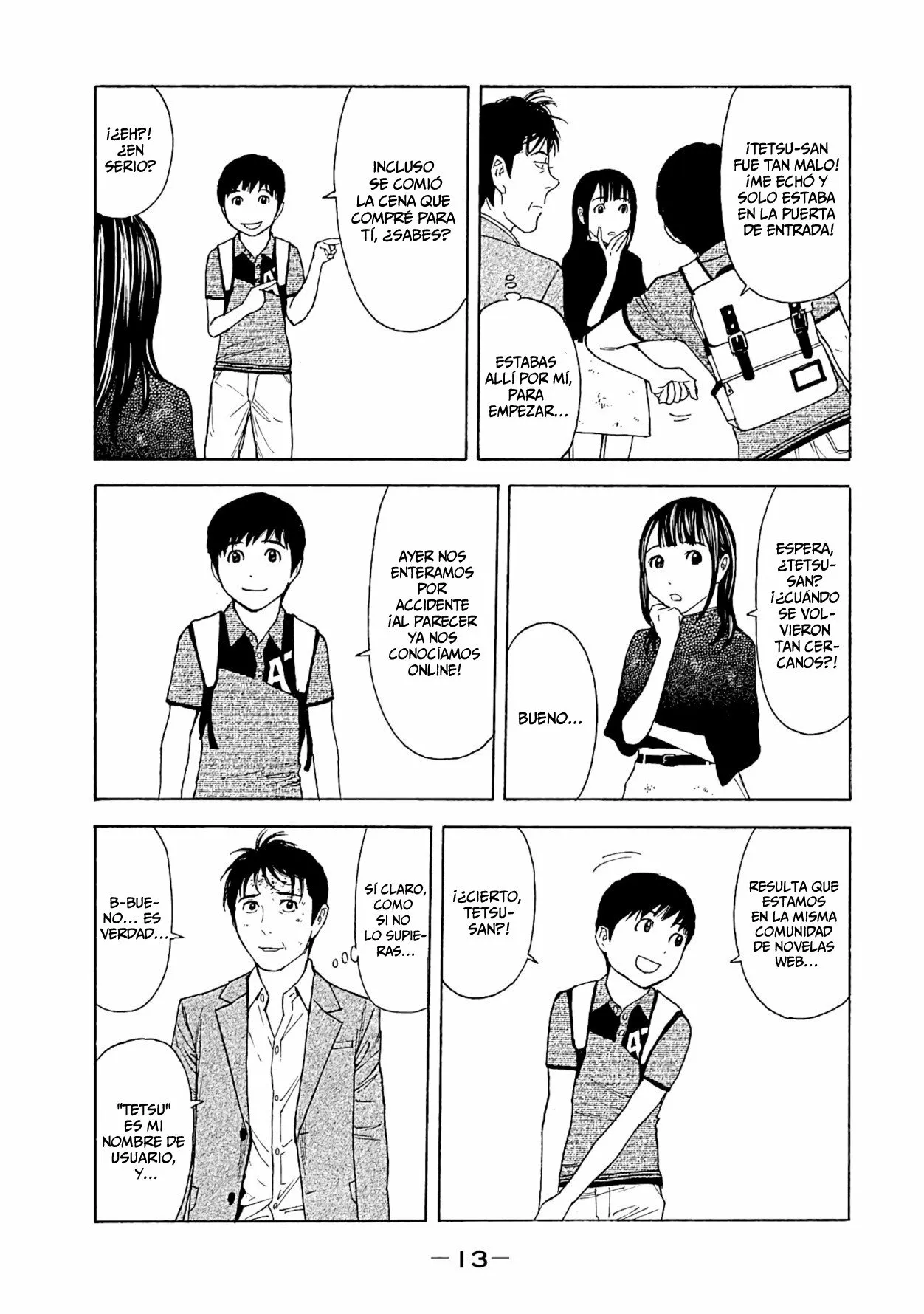 Página 13 del Manga