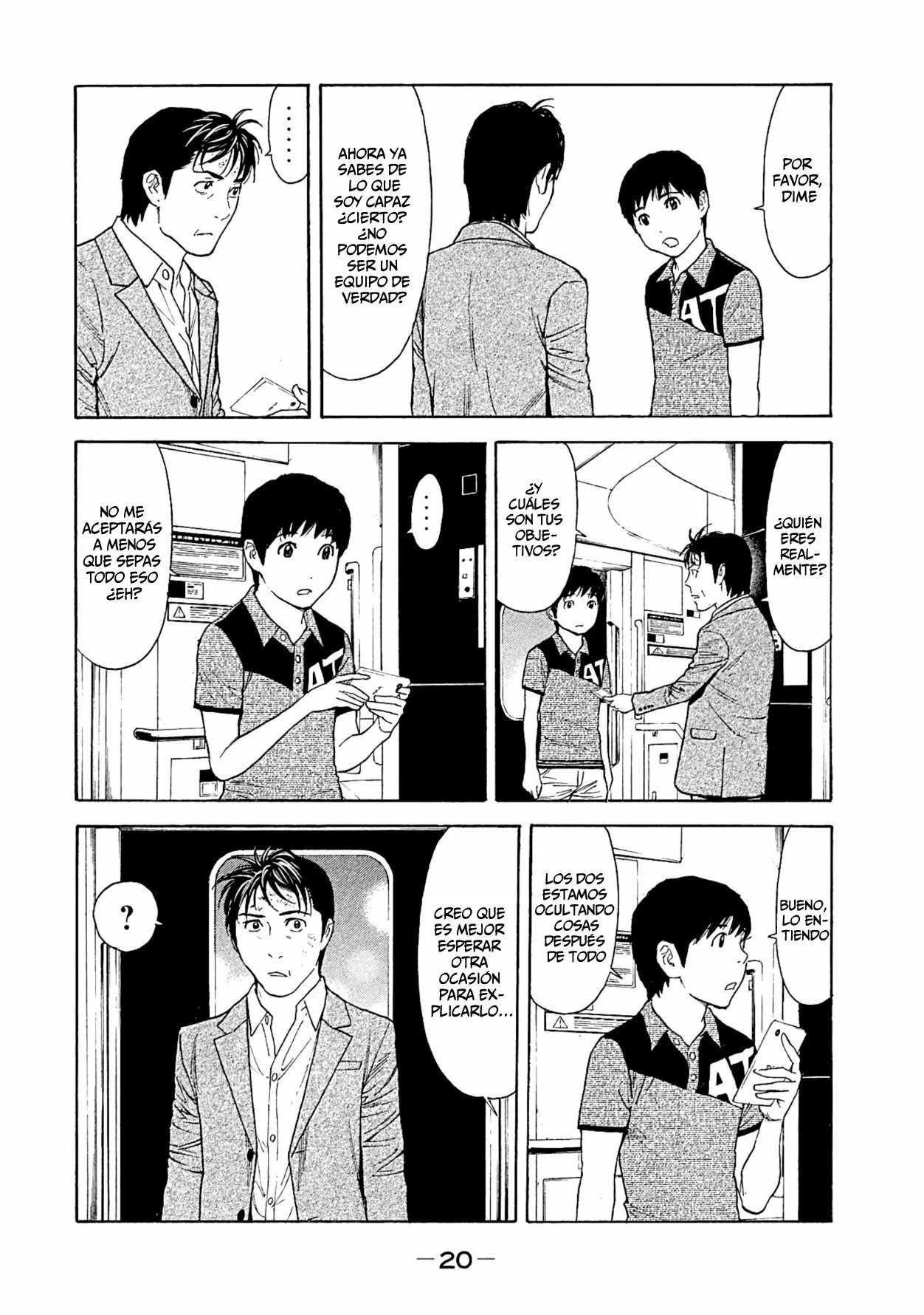 Página 20 del Manga