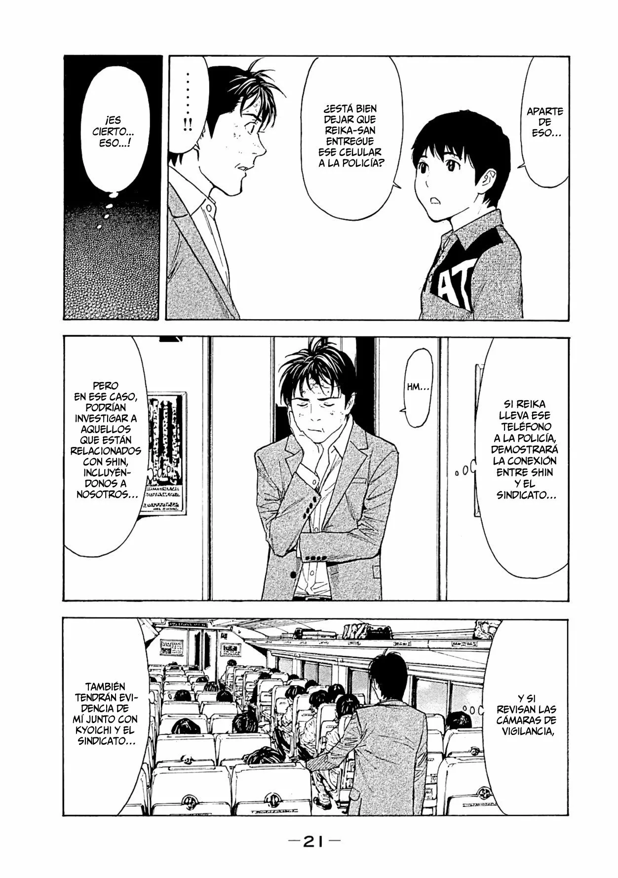 Página 21 del Manga