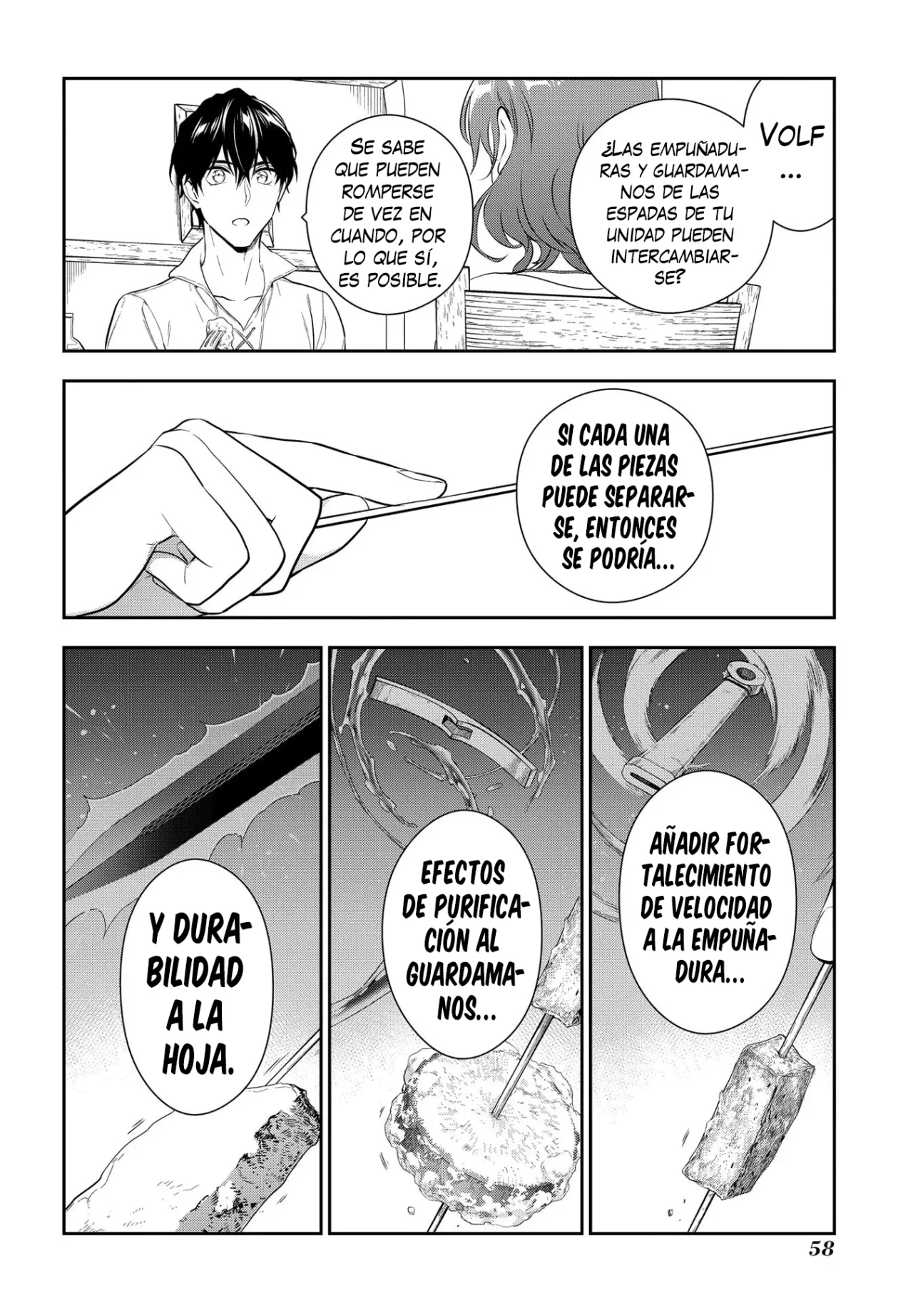 Página 57 del Manga