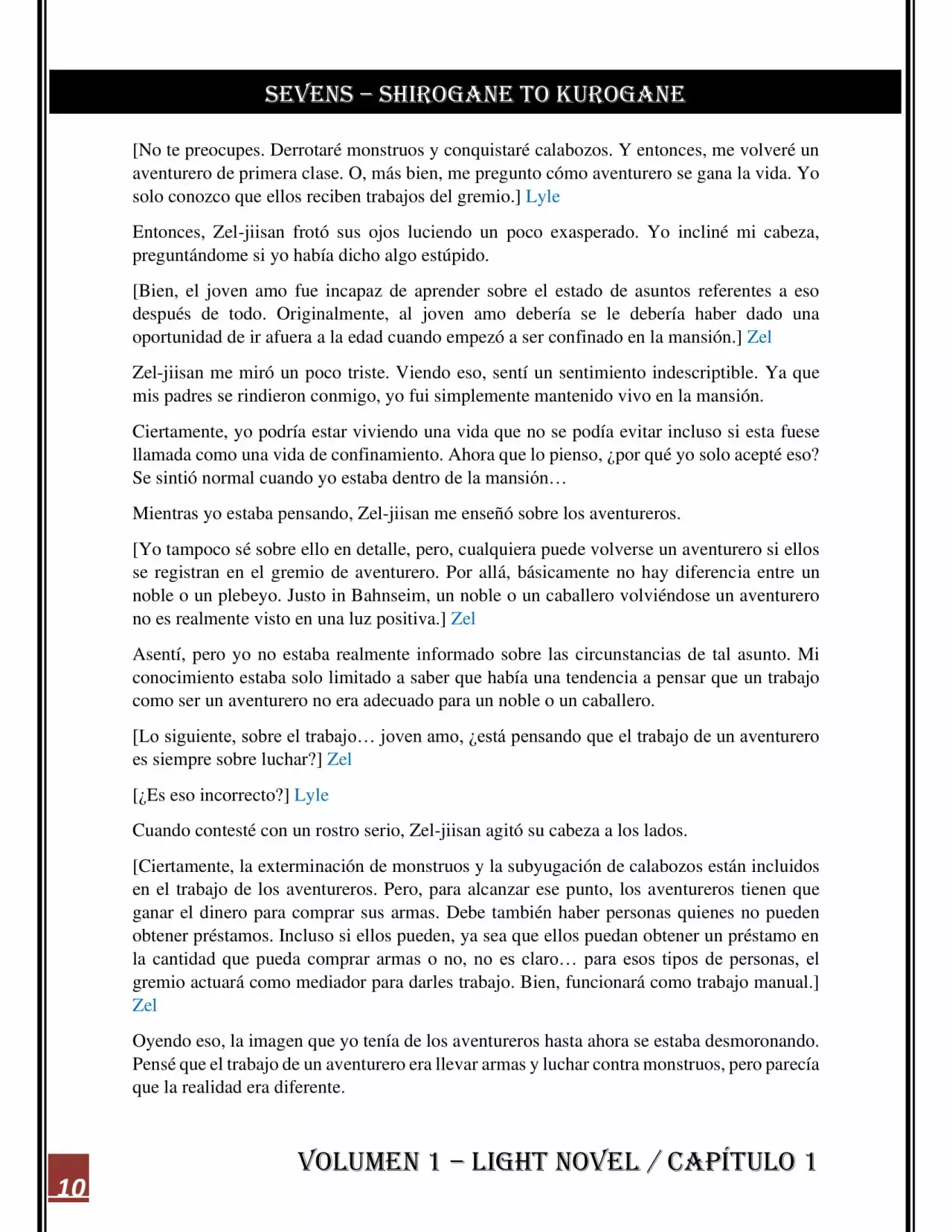 Página 10 del Manga