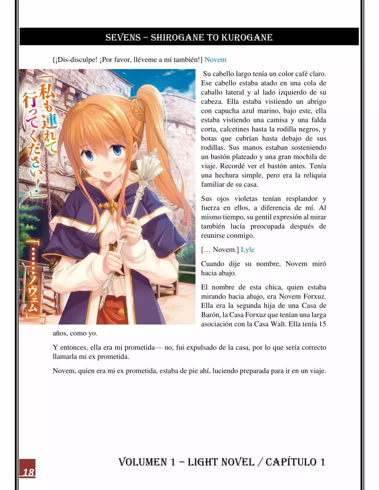 Página 18 del Manga