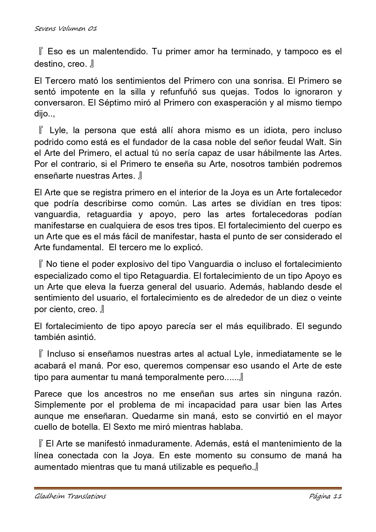 Página 11 del Manga