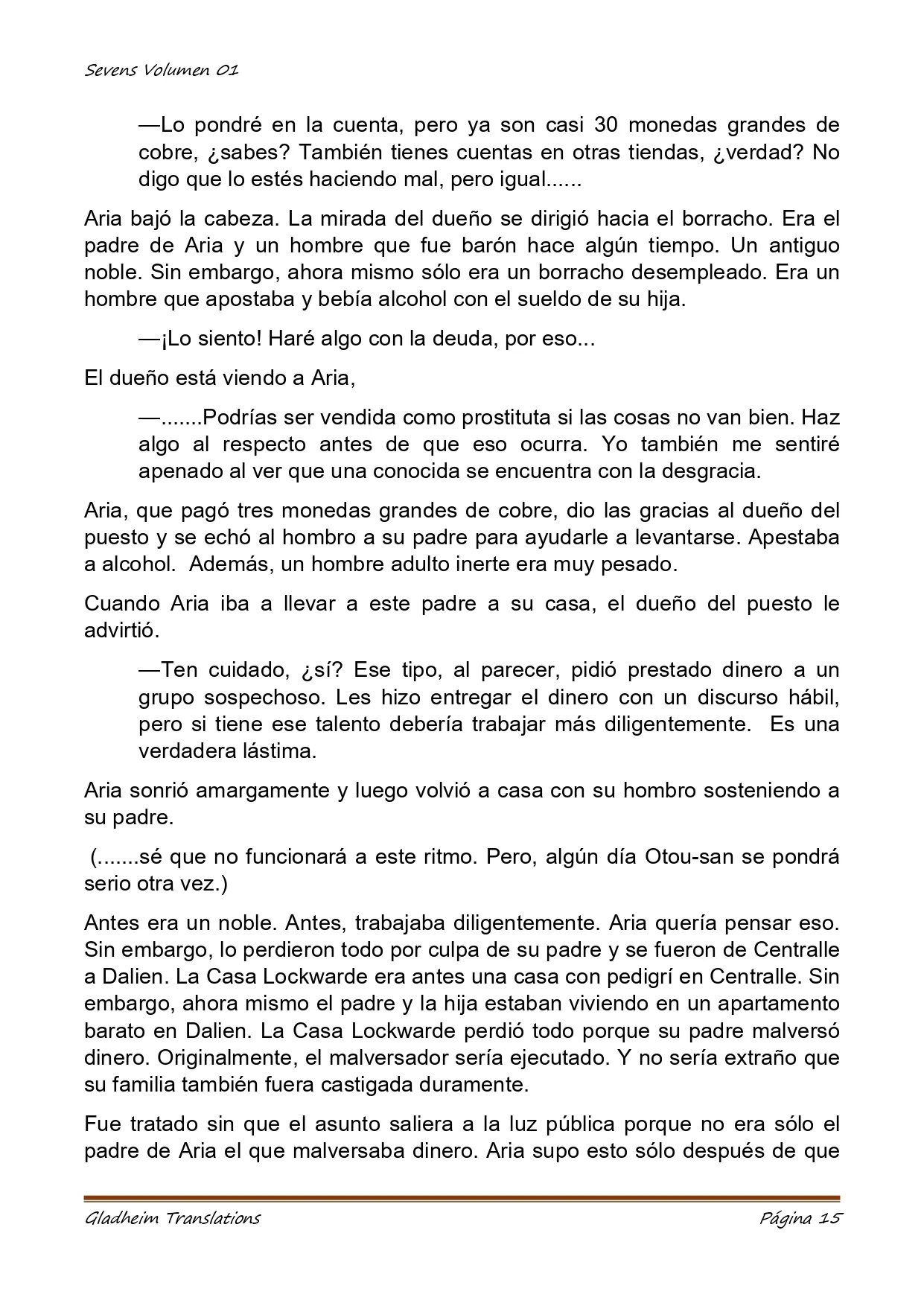 Página 15 del Manga