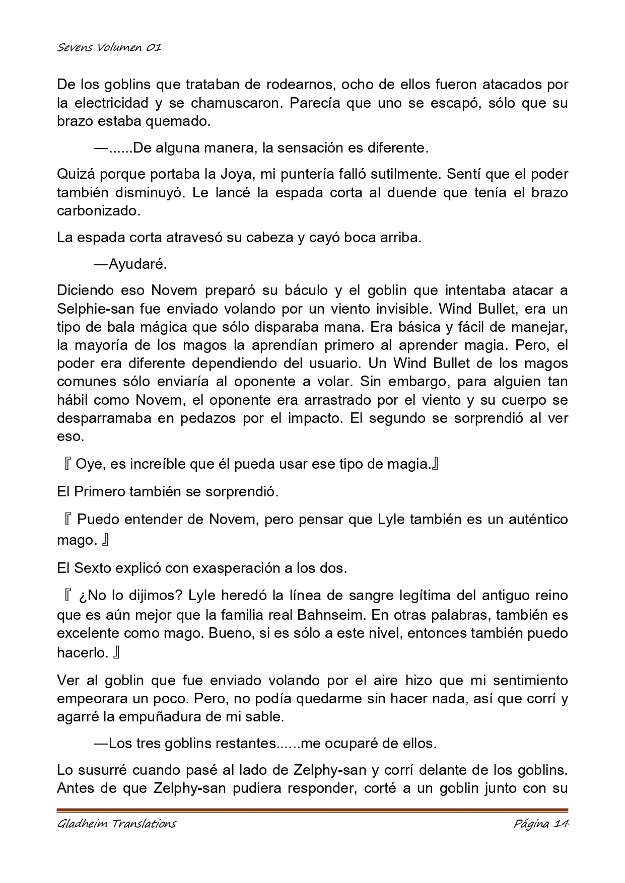 Página 14 del Manga