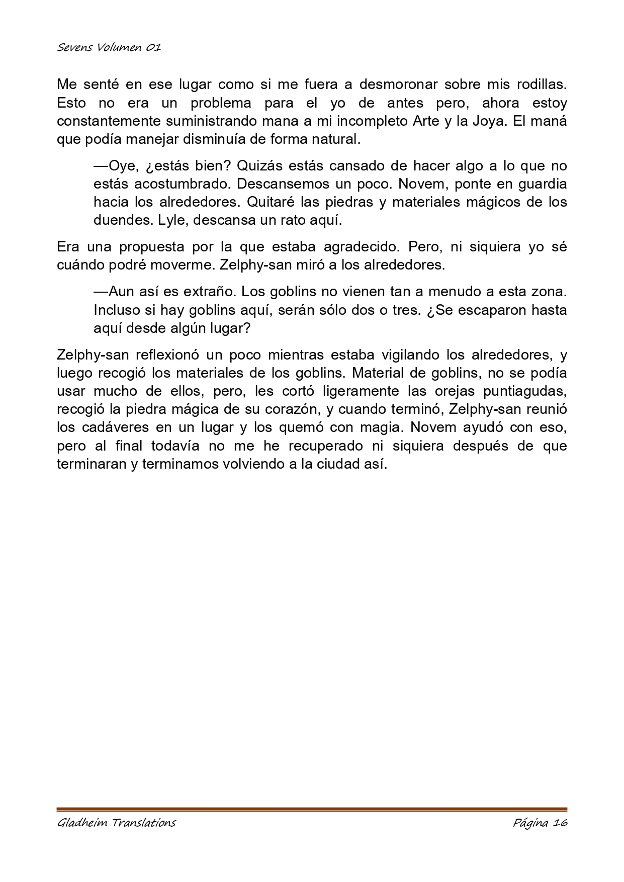 Página 16 del Manga