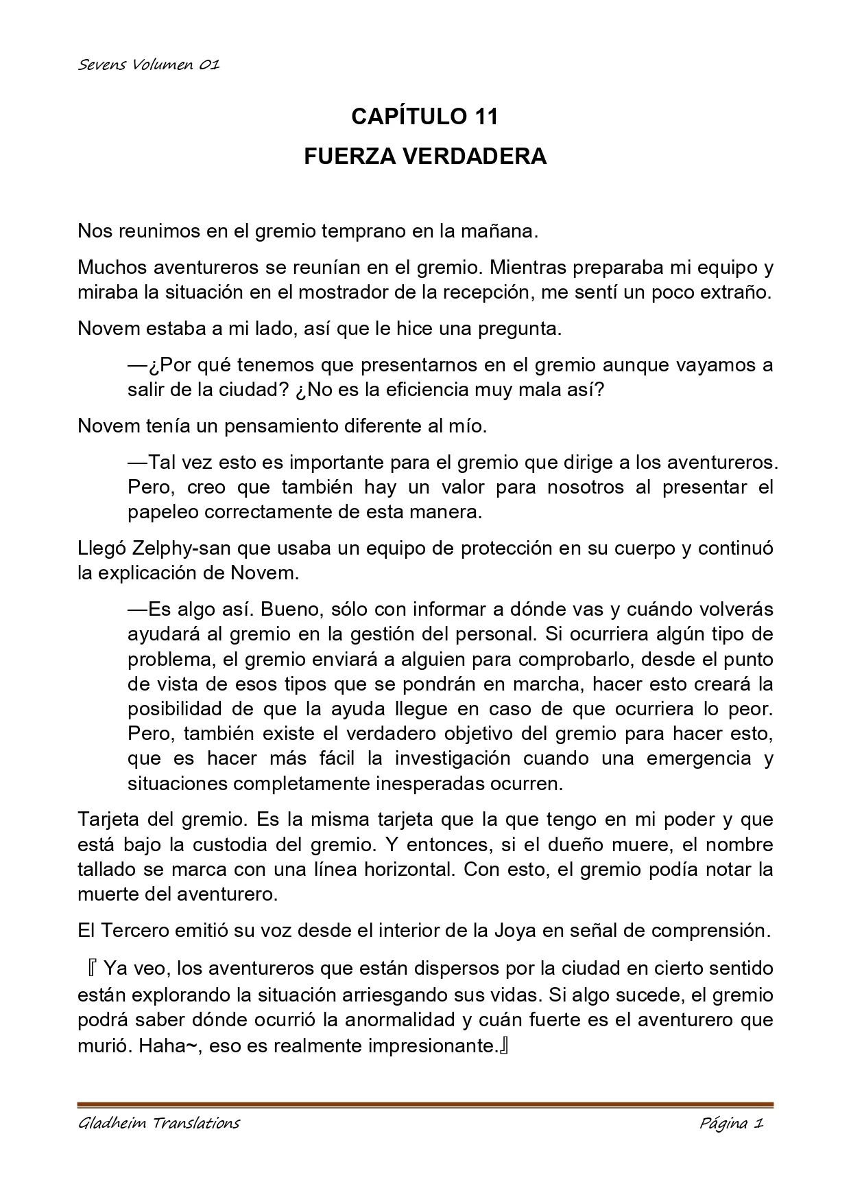 Página 18 del Manga