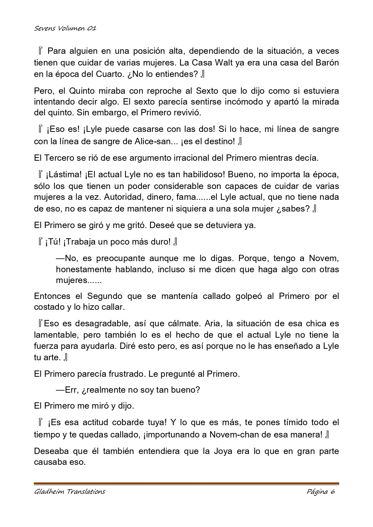 Página 6 del Manga